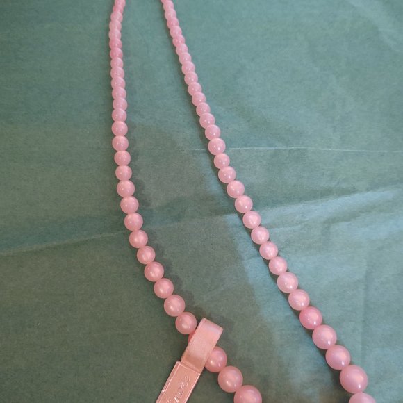 Vintage Richelieu Pink Pearls - Picture 1 of 3